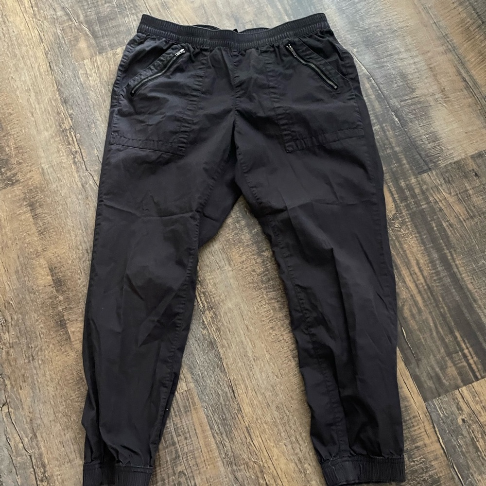 GAP dark grey cotton joggers
